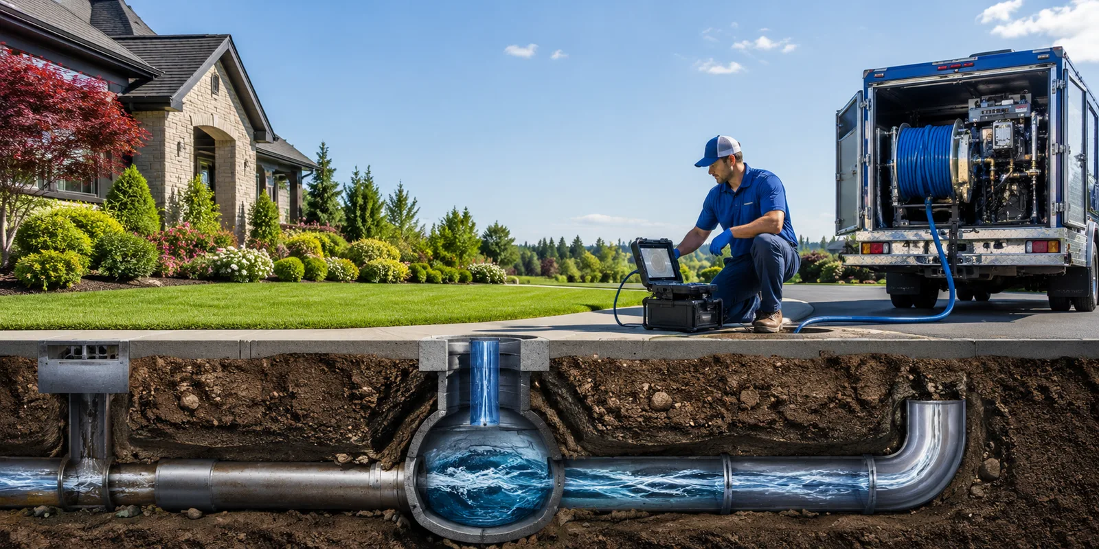 Drainage restoration information for Fall Creek, WI